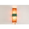 Paire d’appliques « Honey » en amazonite et ambre. Travail contemporain. LS60032086G 13