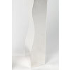 D. GARRIDO – Pair of solid silver candlesticks, constructivism, 25th century XNUMX