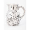 Goldsmith JE CALDWELL – Hammered solid silver pitcher 23th century XNUMX