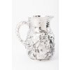 Goldsmith JE CALDWELL – Hammered solid silver pitcher 28th century XNUMX