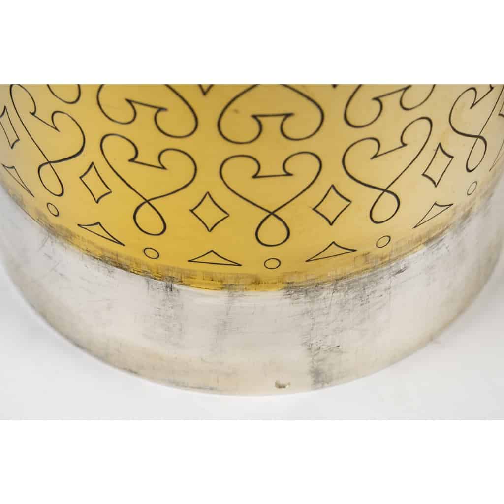 TETARD Frères – SHAKER en Vermeil XXe ART DECO 16