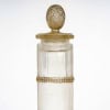 1920 René Lalique – Flacon Fleurs Vives Verre Blanc Patiné Sépia Pour Volnay 11