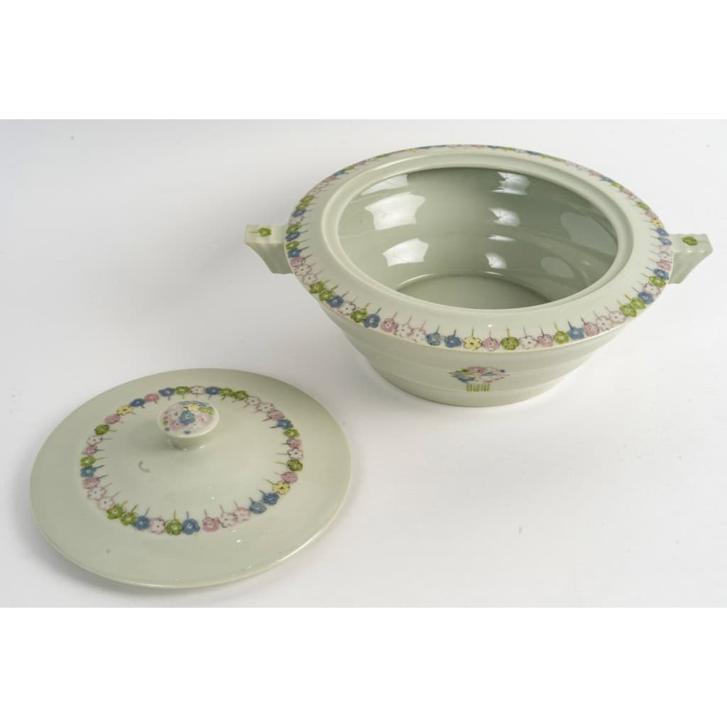 Suzanne Lalique Et Haviland – Nicole Celadon Porcelain Service – 35 pieces 9
