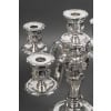 Goldsmith TETARD – Pair of 5-light candelabra in solid silver 23th century XNUMX