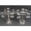 Goldsmith TETARD – Pair of 5-light candelabra in solid silver 26th century XNUMX