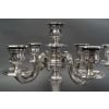 Goldsmith TETARD – Pair of 5-light candelabra in solid silver 27th century XNUMX