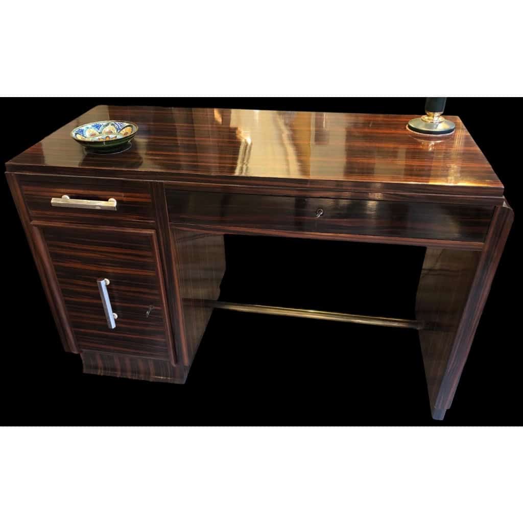 Bureau En Placage De Macassar Art Déco 20