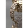 Goldsmith ODIOT - Cut crystal pitcher with vermeil frame XIXand 25