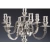 MARRET Frères – Important Pair of Solid Silver Candelabra XIXis 33