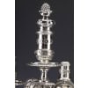 MARRET Frères – Important Pair of Solid Silver Candelabra XIXis 36