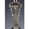 MARRET Frères – Important Pair of Solid Silver Candelabra XIXis 41