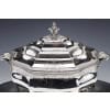 A. AUCOC – Important Fine Solid Silver Centerpiece XIXis 31