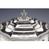 A. AUCOC – Important Fine Solid Silver Centerpiece XIXis 32