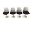 Eero SAARINEN (1910-1961) & KNOLL INTERNATIONAL (éditeur) 4 chaises pivotantes 7