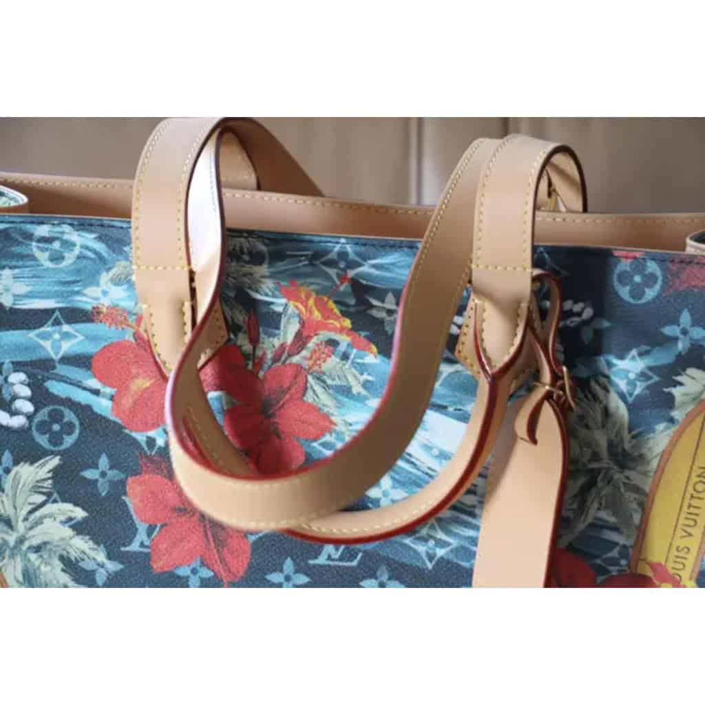 Sac plat Louis Vuitton édition limitée 2024 avec toile Monogram Surfin, neuf 8