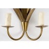 1960 Paire d’appliques en laiton « Bouquet de joncs » Maison FlorArt 13