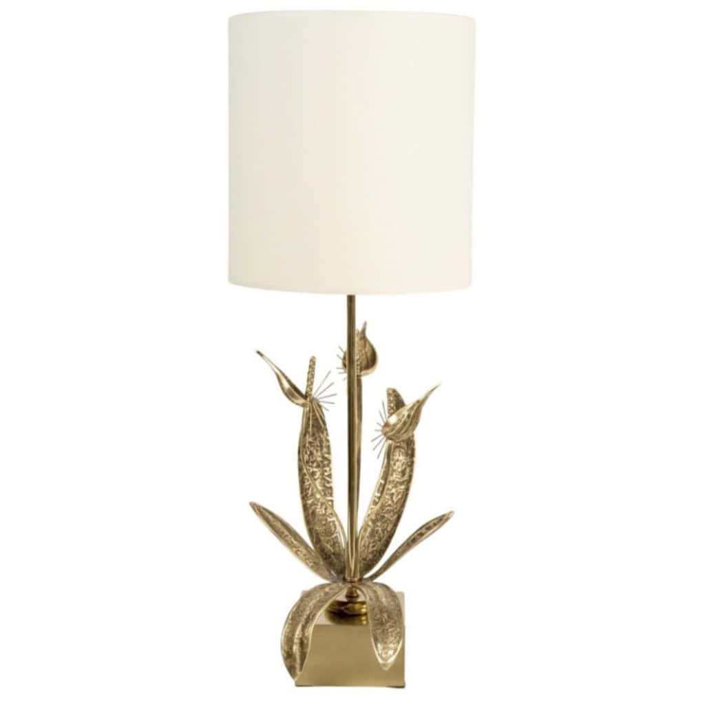 1960 Bronze lamp “Birds of Paradise” Maison Jansen 7