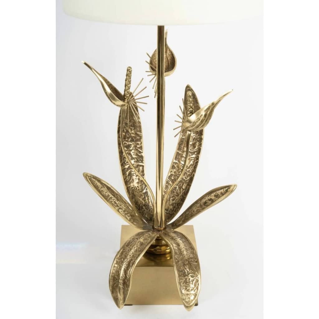 1960 Bronze lamp “Birds of Paradise” Maison Jansen 6