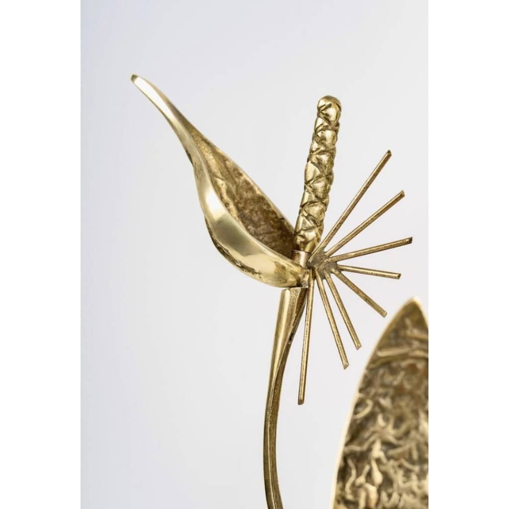 1960 Bronze lamp “Birds of Paradise” Maison Jansen 5