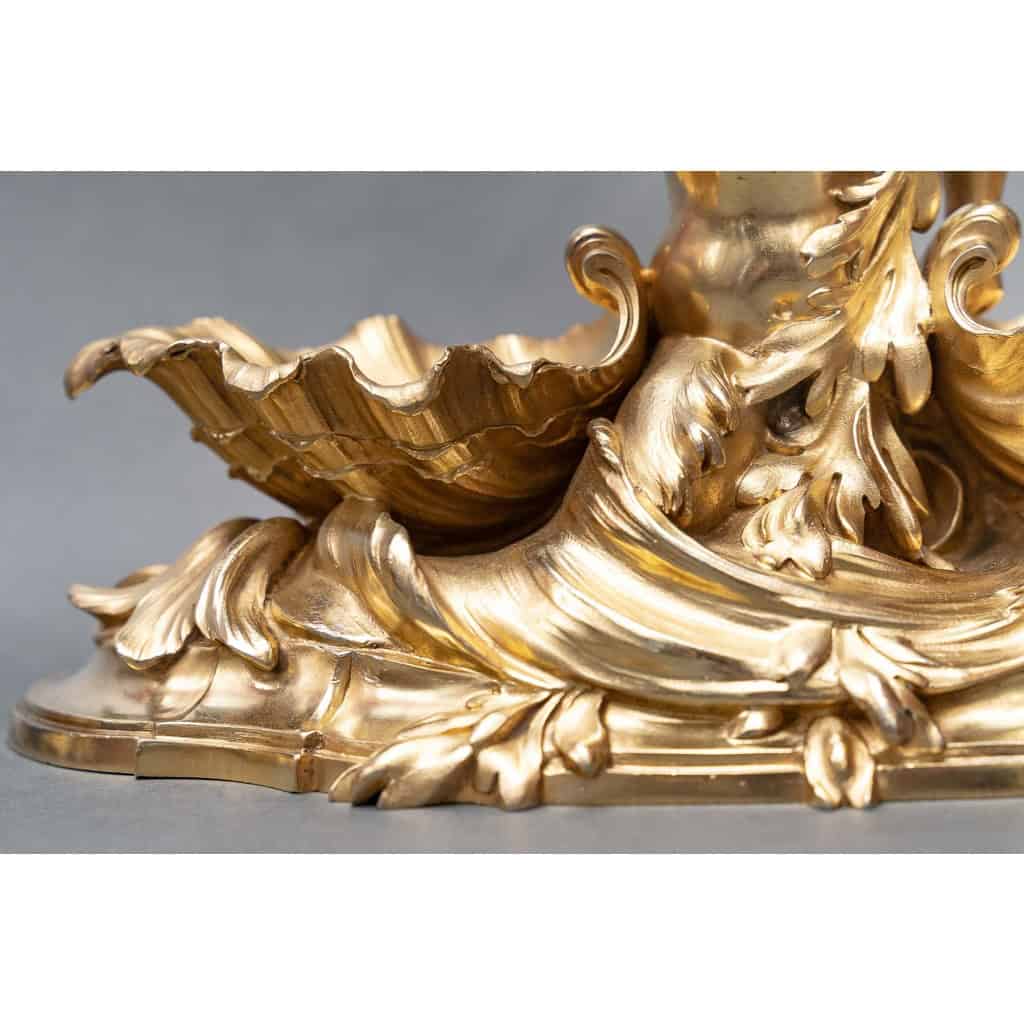 Maison BOUDET – Exceptional Pair of Silver-Gilt Salt Cellars XIXand 5