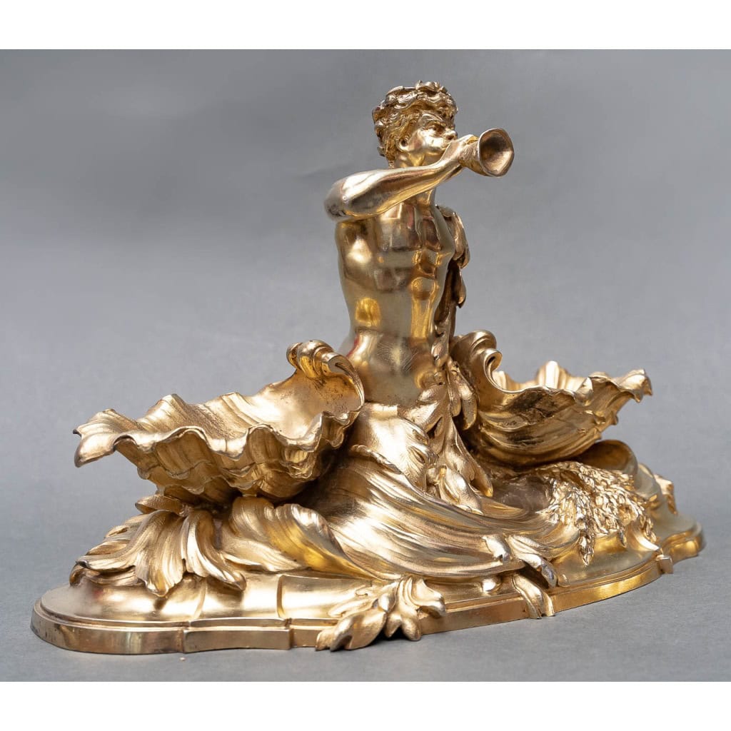 Maison BOUDET – Exceptional Pair of Silver-Gilt Salt Cellars XIXand 11