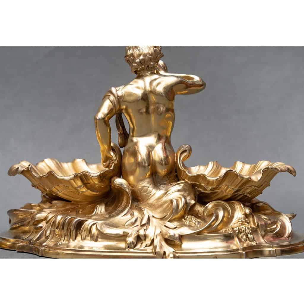 Maison BOUDET – Exceptional Pair of Silver-Gilt Salt Cellars XIXand 18
