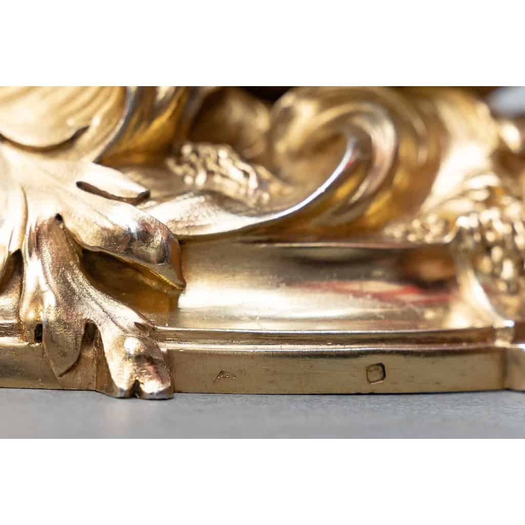Maison BOUDET – Exceptional Pair of Silver-Gilt Salt Cellars XIXand 21