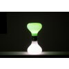 Carlo Nason. Lampe en verre blanc et vert. Années 1970.LS6076736T 12