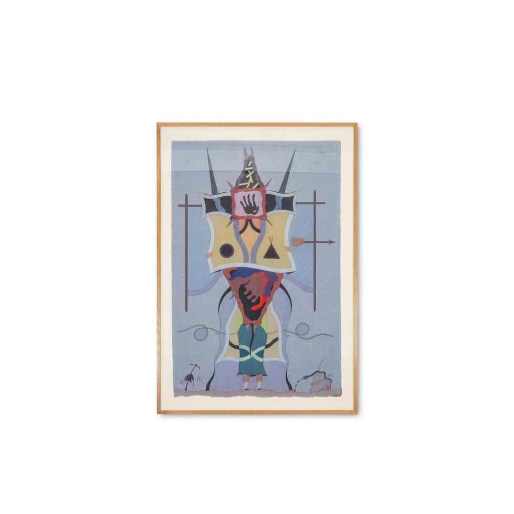 Jorge Camacho. Oeuvre « La langue de la Corde ». Années 1992. LS60845008M 3