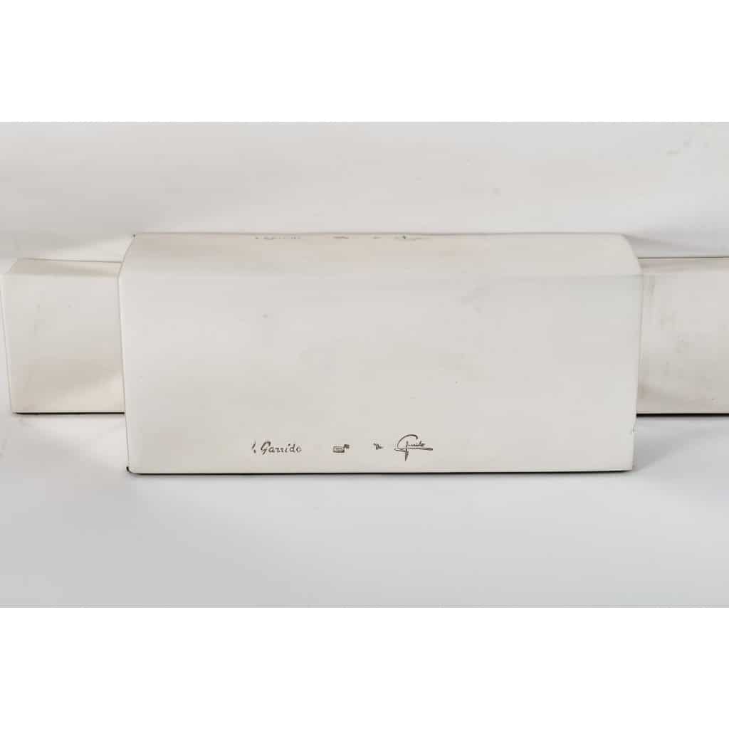 D. GARRIDO – SOLID SILVER SQUARE CENTERPIECE 7th CENTURY
