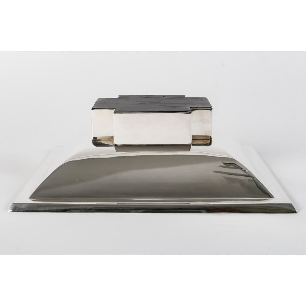 D. GARRIDO – SOLID SILVER SQUARE CENTERPIECE 16th CENTURY