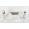 D. GARRIDO – SOLID SILVER SQUARE CENTERPIECE 34th CENTURY