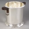 PUIFORCAT – “Bayonne” Champagne bucket in solid silver ART DECO 24