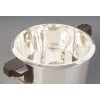 PUIFORCAT – “Bayonne” Champagne bucket in solid silver ART DECO 25