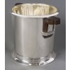 PUIFORCAT – “Bayonne” Champagne bucket in solid silver ART DECO 27
