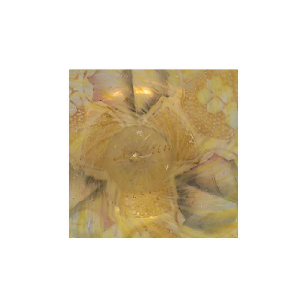 Daum VASE HYDRANGEAS AND BUTTERFLIES 9