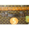 Malle Louis Vuitton cabine 100 cm des années en toile monogram 32