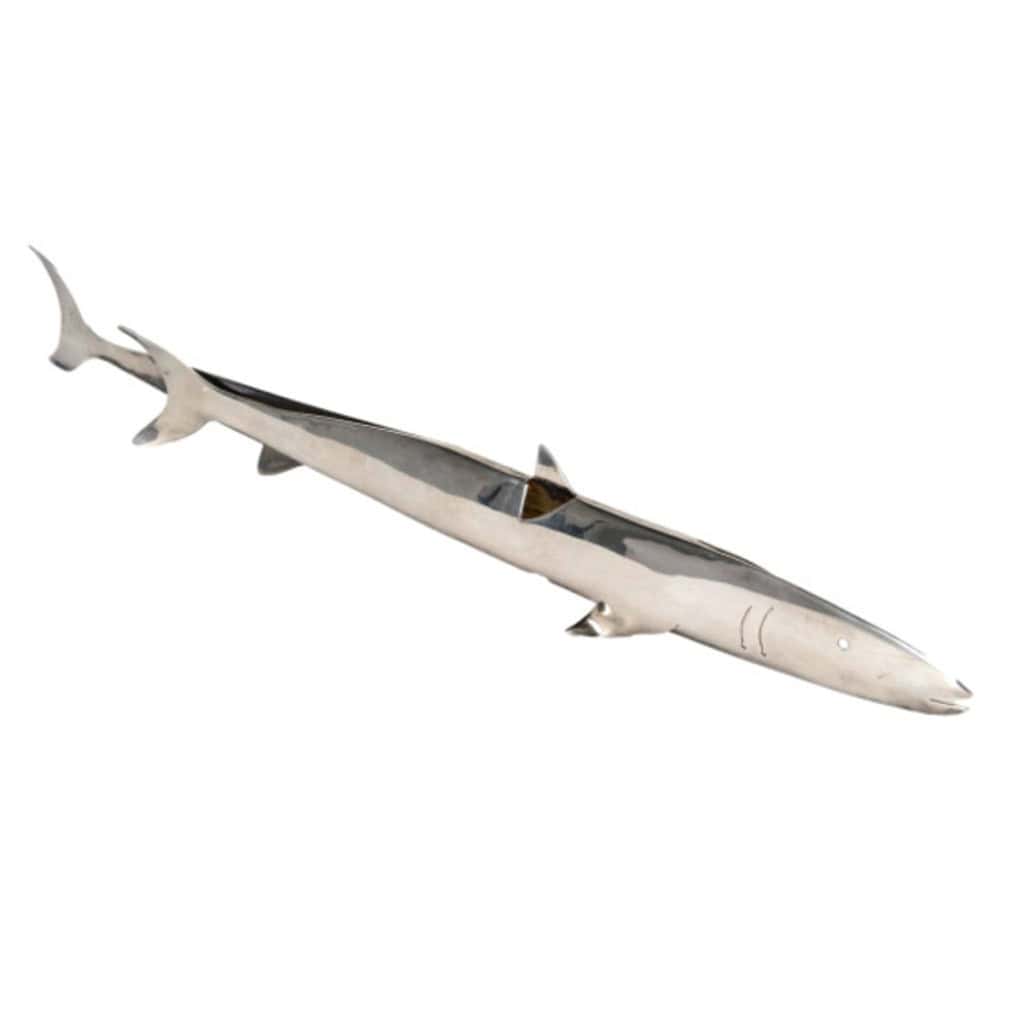 Gio Ponti : Requin en argent massif 3
