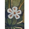 Toile peinte représentant un ouistiti sur un fond floral. Contemporain. LS6132675Y 12