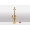 Eugène Bazart Paris. Gilded bronze hot water bottle lamp. Circa 1880. LS60331509G 13
