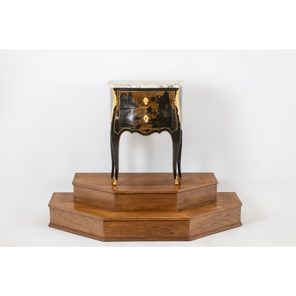 Présentoir, ou socle, en chêne. XIXe siècle. LS6079809H 5