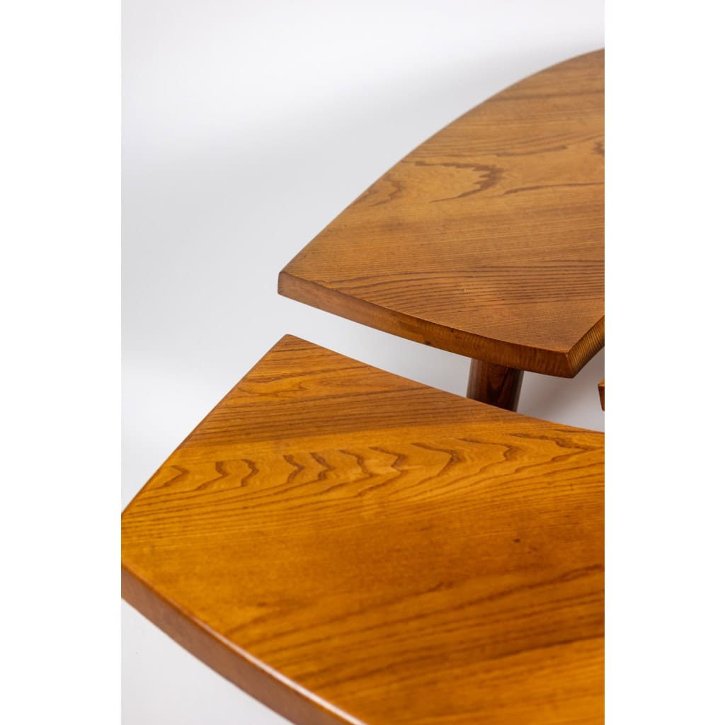 Pierre Chapo. Table basse modèle « T22 C ». Année 1972.LS62945256P 8