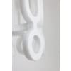 "Eye" lantern in plaster. Small series artist's work. 17
