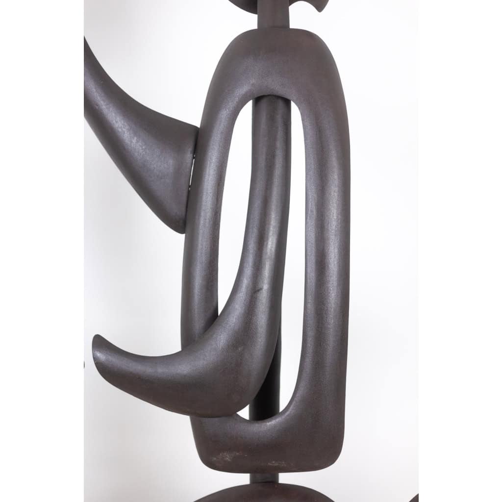 Antonine de Saint Pierre. Sculpture en métal bombé. Travail contemporain. LS62278160 11