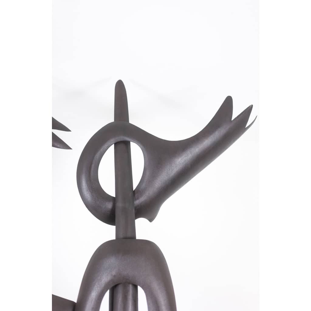 Antonine de Saint Pierre. Sculpture en métal bombé. Travail contemporain. LS62278160 12