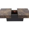 Coffee table forming a bar with sliding top. 1970s. LS6284459A 24