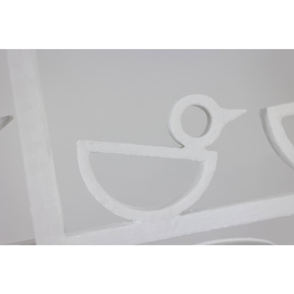 Lustre en plâtre de forme rectangulaire à décor d’oiseaux.LS62652409P 12