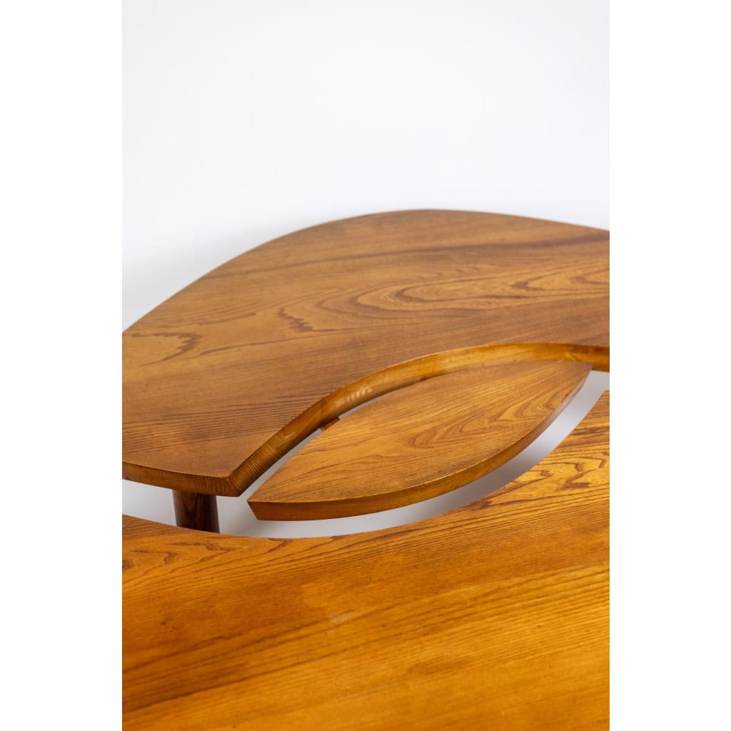Pierre Chapo. Table basse modèle « T22 C ». Année 1972.LS62945256P 13
