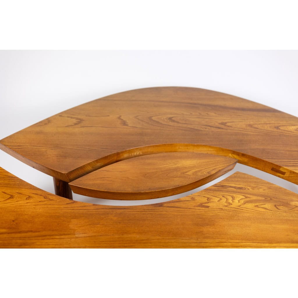 Pierre Chapo. Table basse modèle « T22 C ». Année 1972.LS62945256P 14