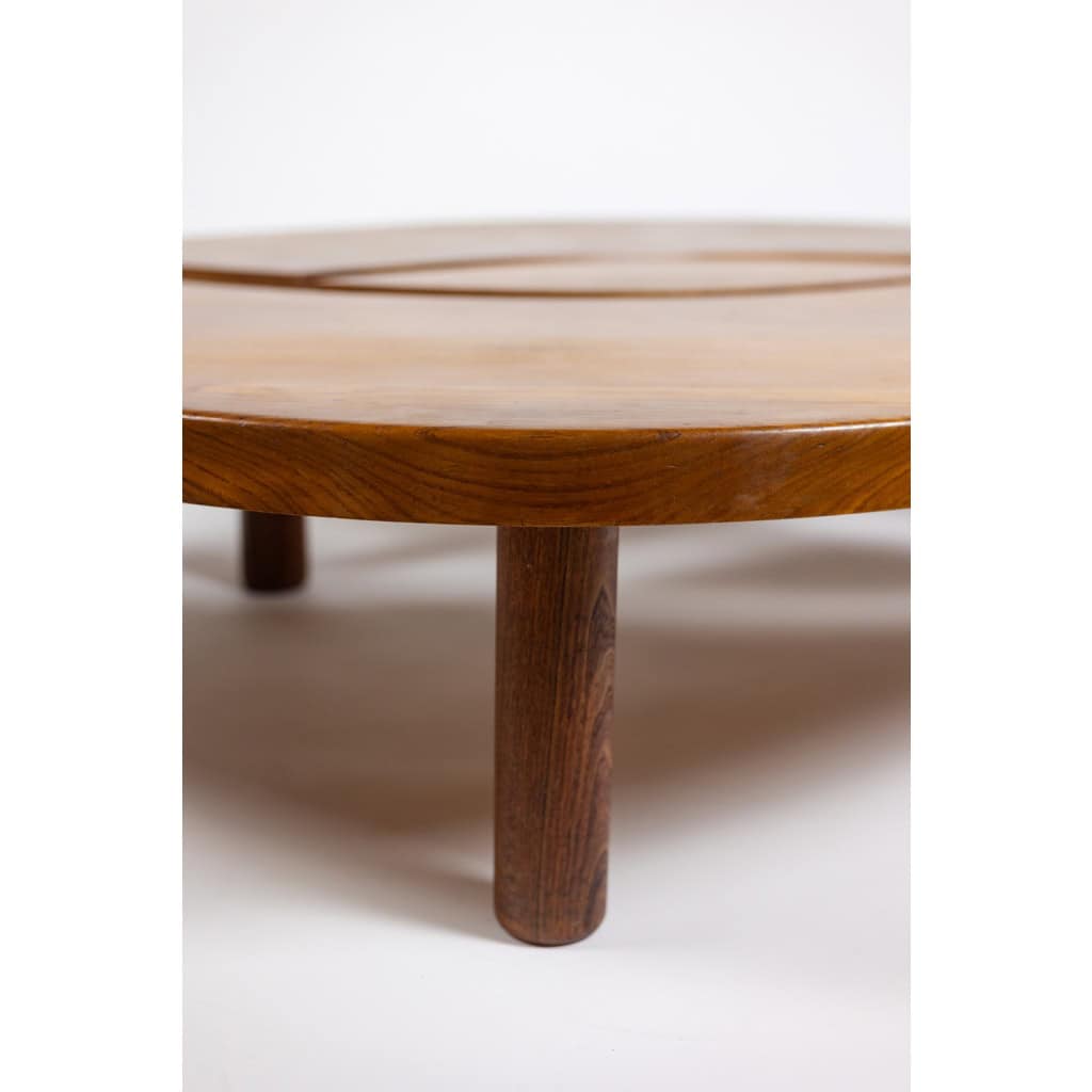 Pierre Chapo. Table basse modèle « T22 C ». Année 1972.LS62945256P 16